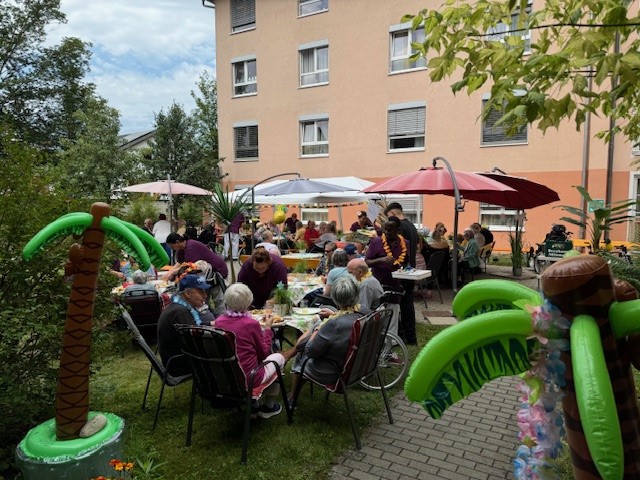 compassio-Seniorendomizil-Haus-Valentin-Nittenau-Sommerfest