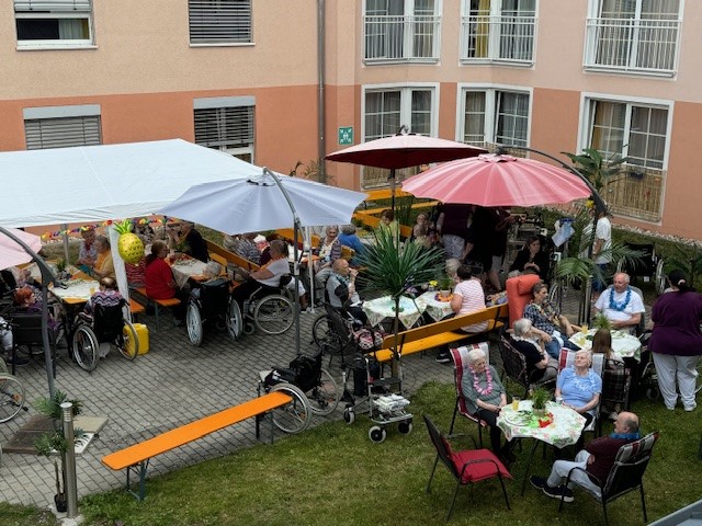 compassio-Seniorendomizil-Haus-Valentin-Nittenau-Sommerfest