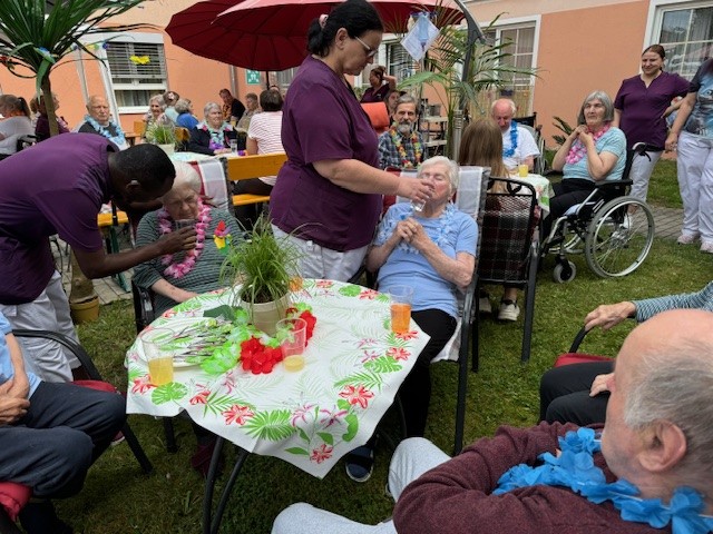 compassio-Seniorendomizil-Haus-Valentin-Nittenau-Sommerfest