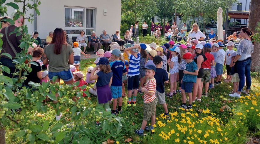 Besuch vom evangelischen Kinderhaus St. Markus