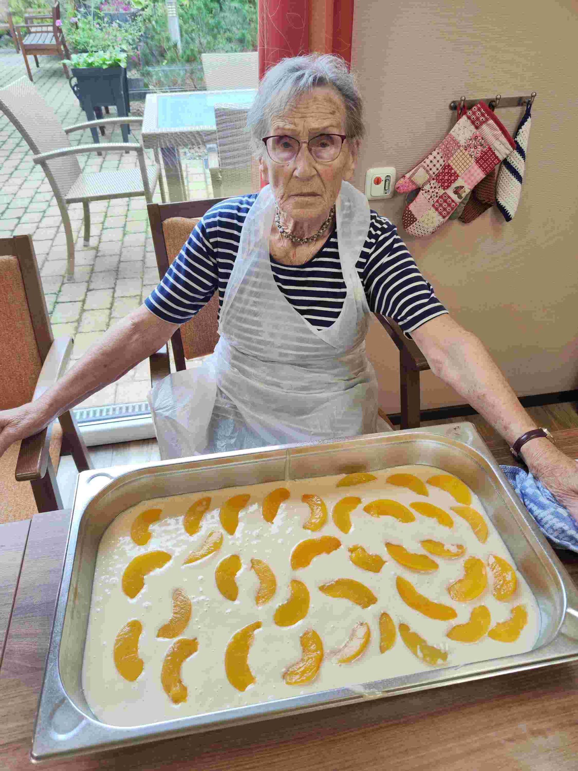 Kuchen bereit für den Ofen