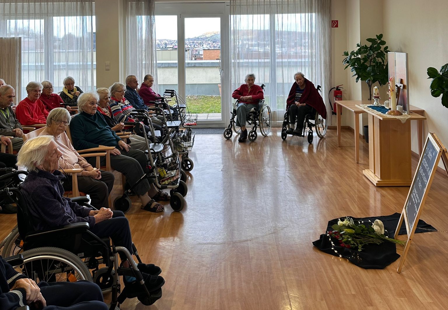 Gedenk-Gottesdienst im Seniorendomizil Haus Martin