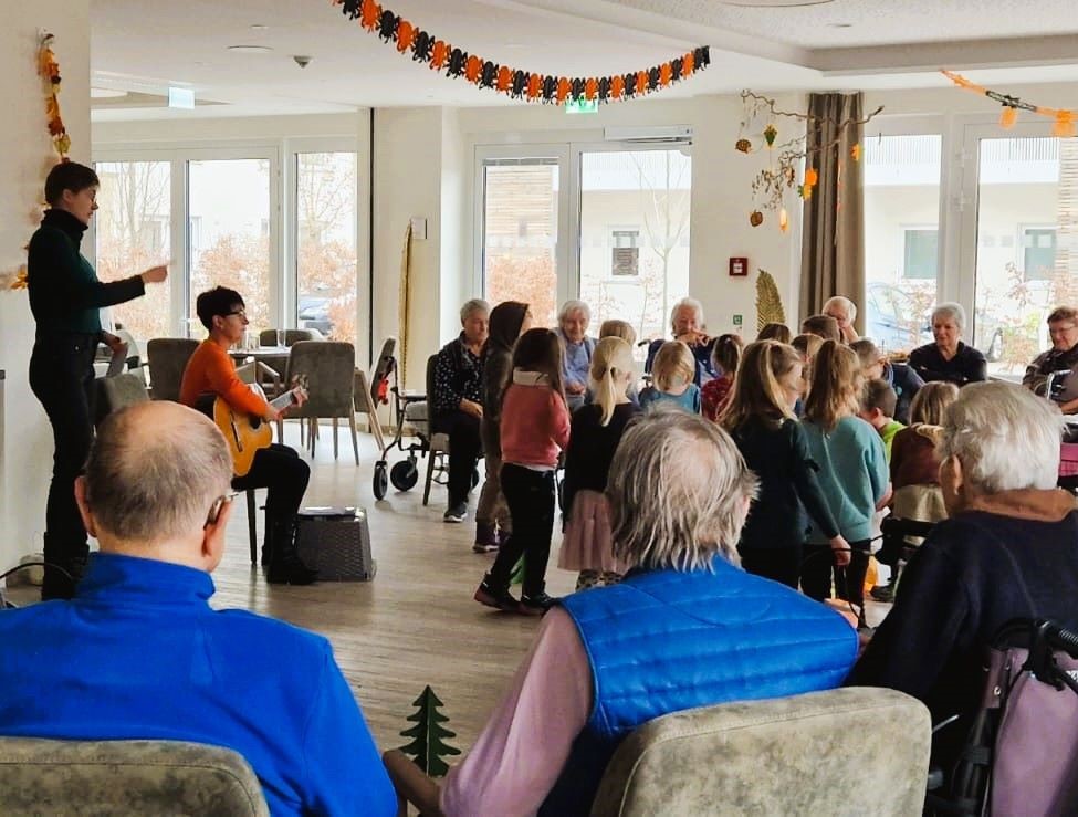 Kindergartenkinder auf den Spuren des Hl. Nikolaus im Haus Gunther