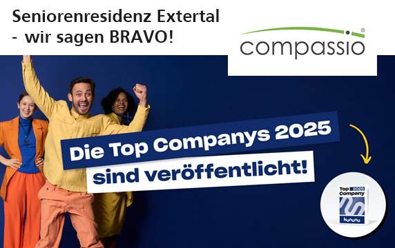 Seniorenresidenz Exertal als kununu Top Company 2025 ausgezeichnet