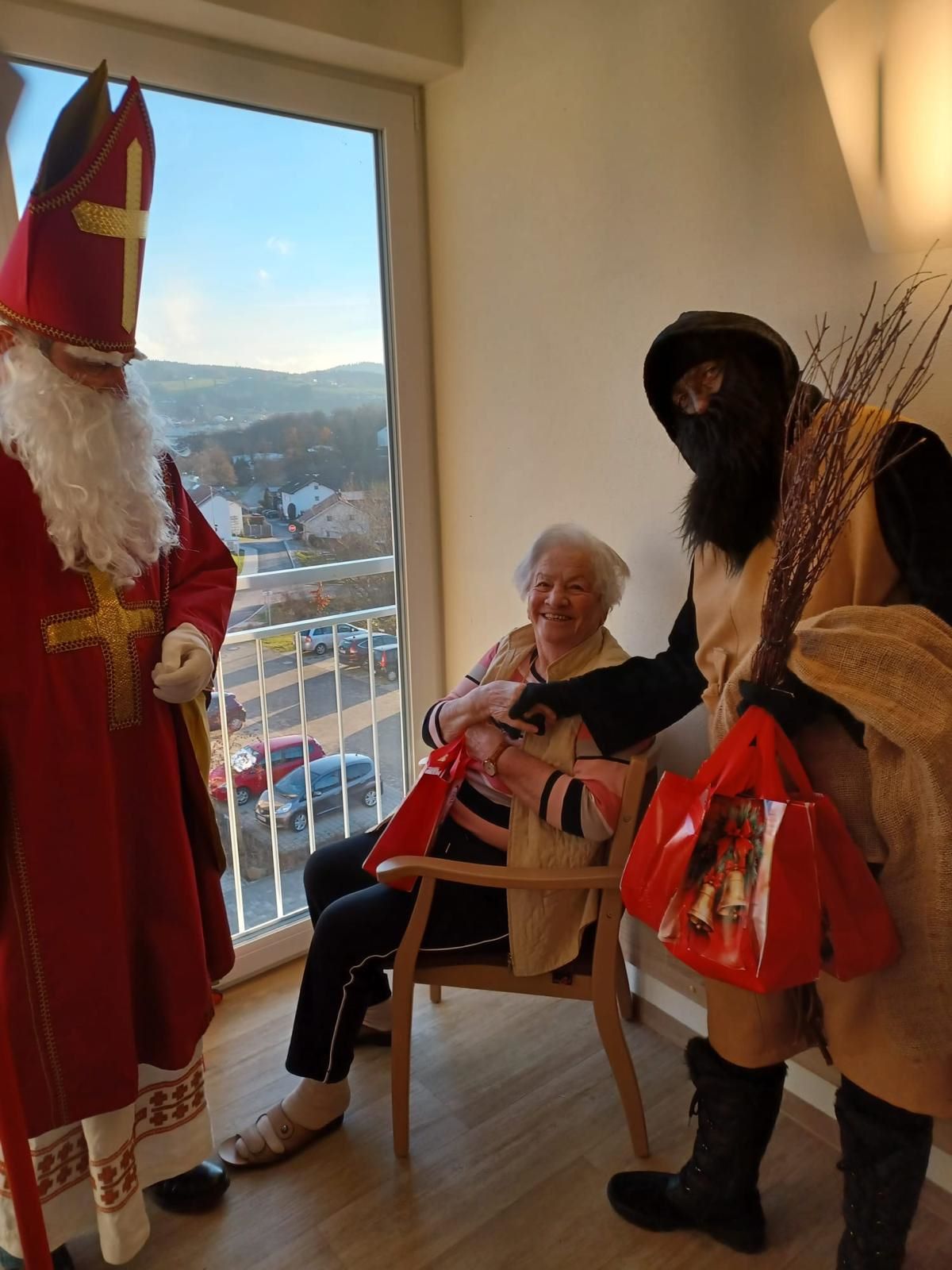 Nikolaus und Krampus im Haus Gunther