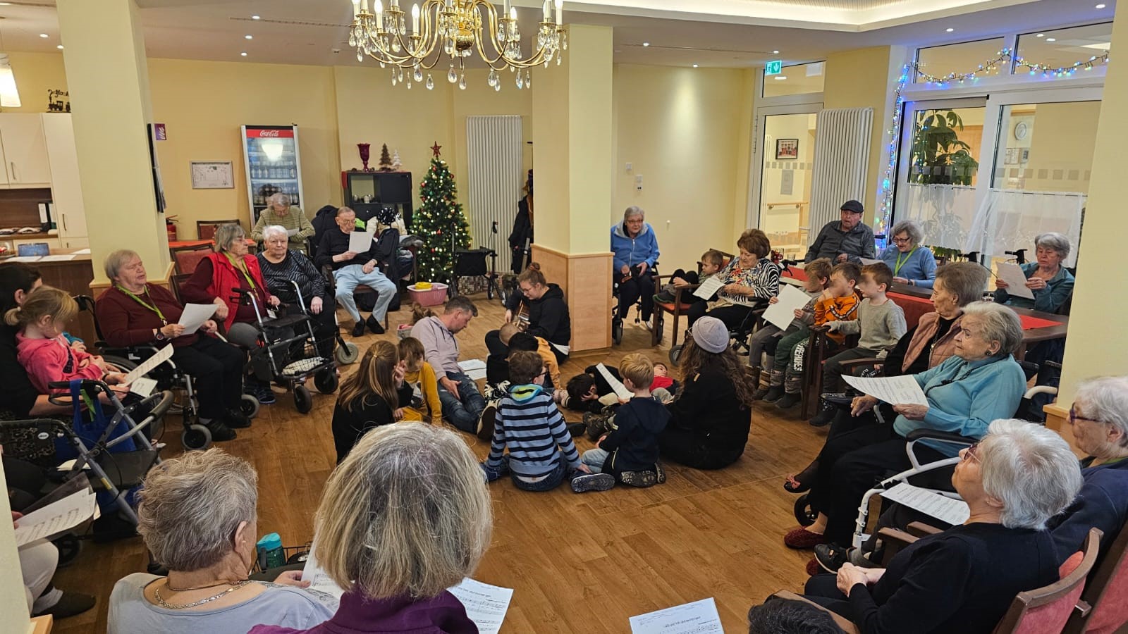 Adventssingen im Haus Marienthal: St. Notker Kindergarten zu Gast