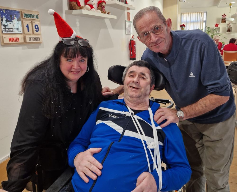 Das Haus Melchior feierte Weihnachten mit stimmungsvollen Feiern in den Wohnbereichen