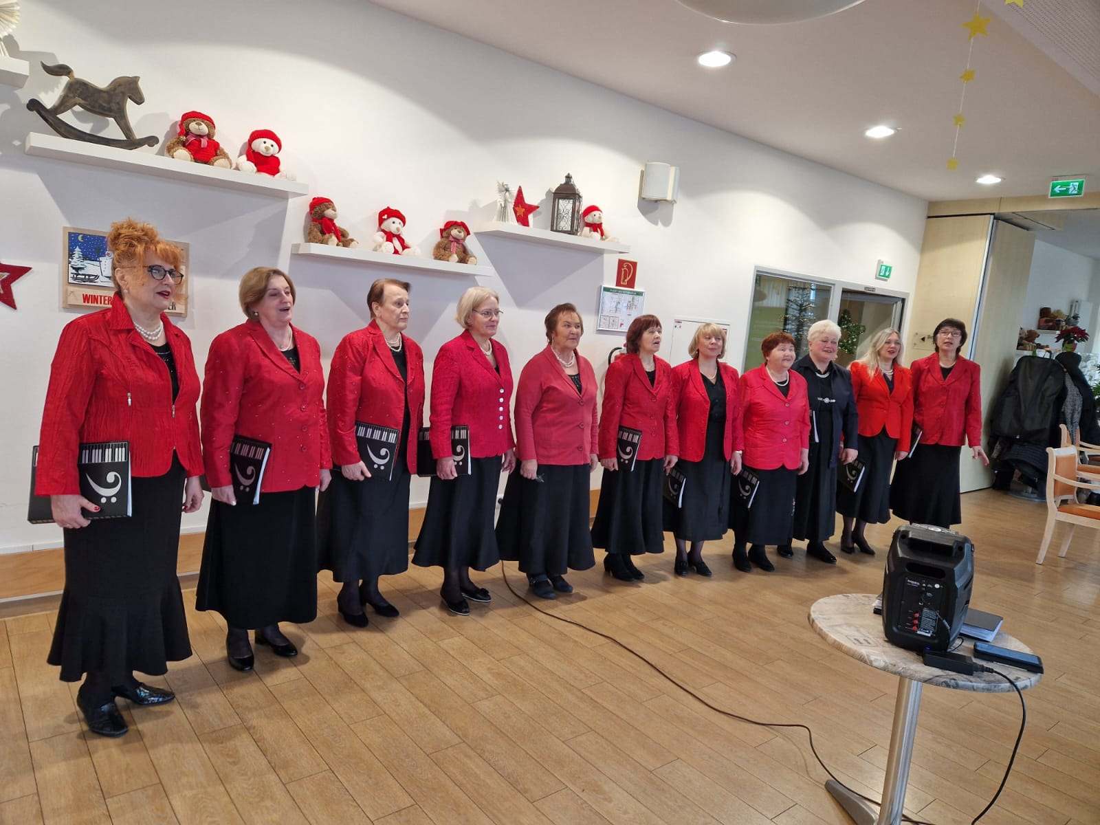 Festliche Weihnachtsfeiern im Haus Melchior mit dem Chor Heimatmelodie