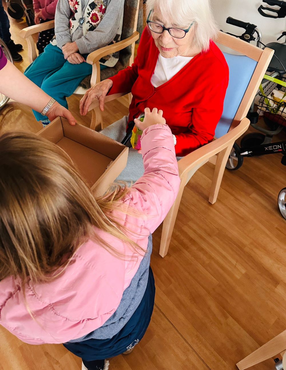 Besuch des Kindergartens im Haus Martin