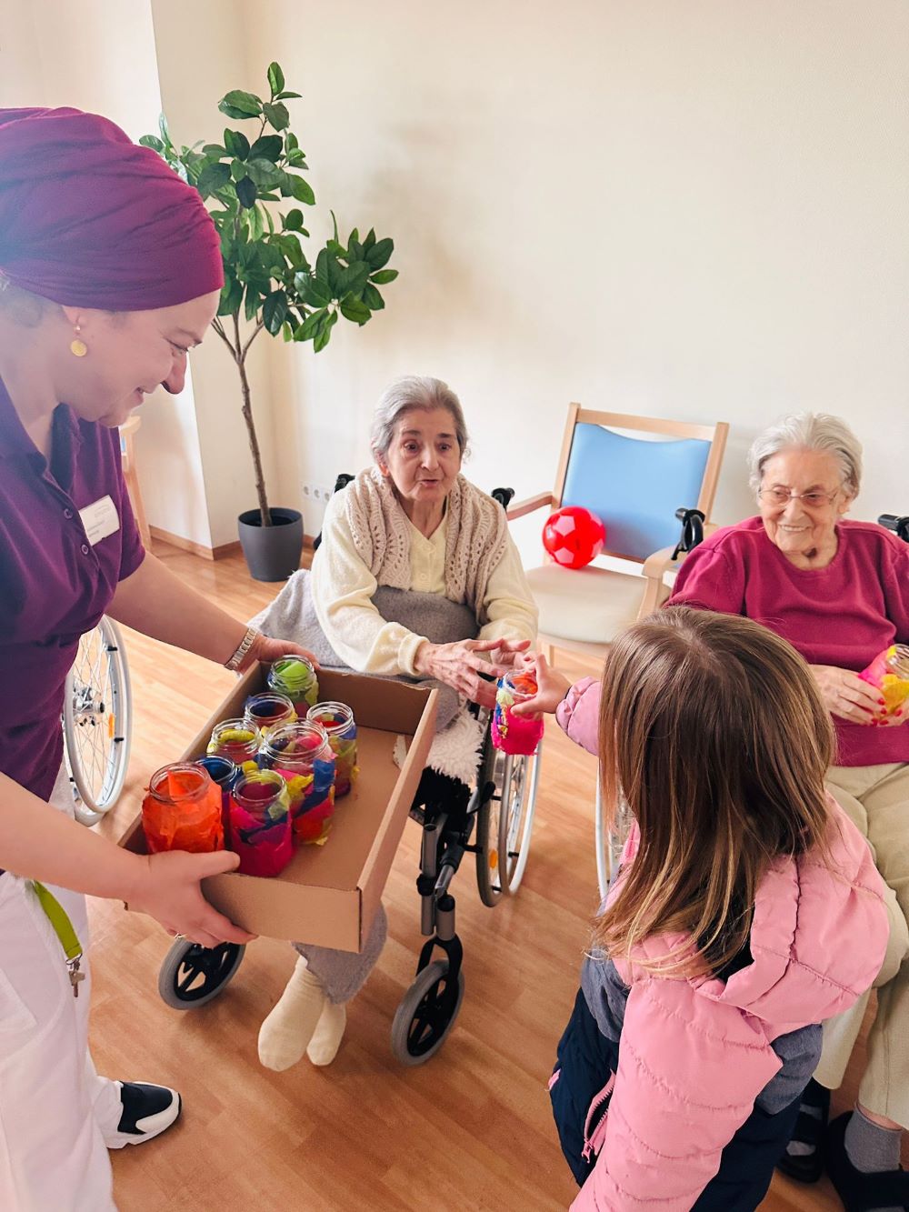 Besuch des Kindergartens im Haus Martin