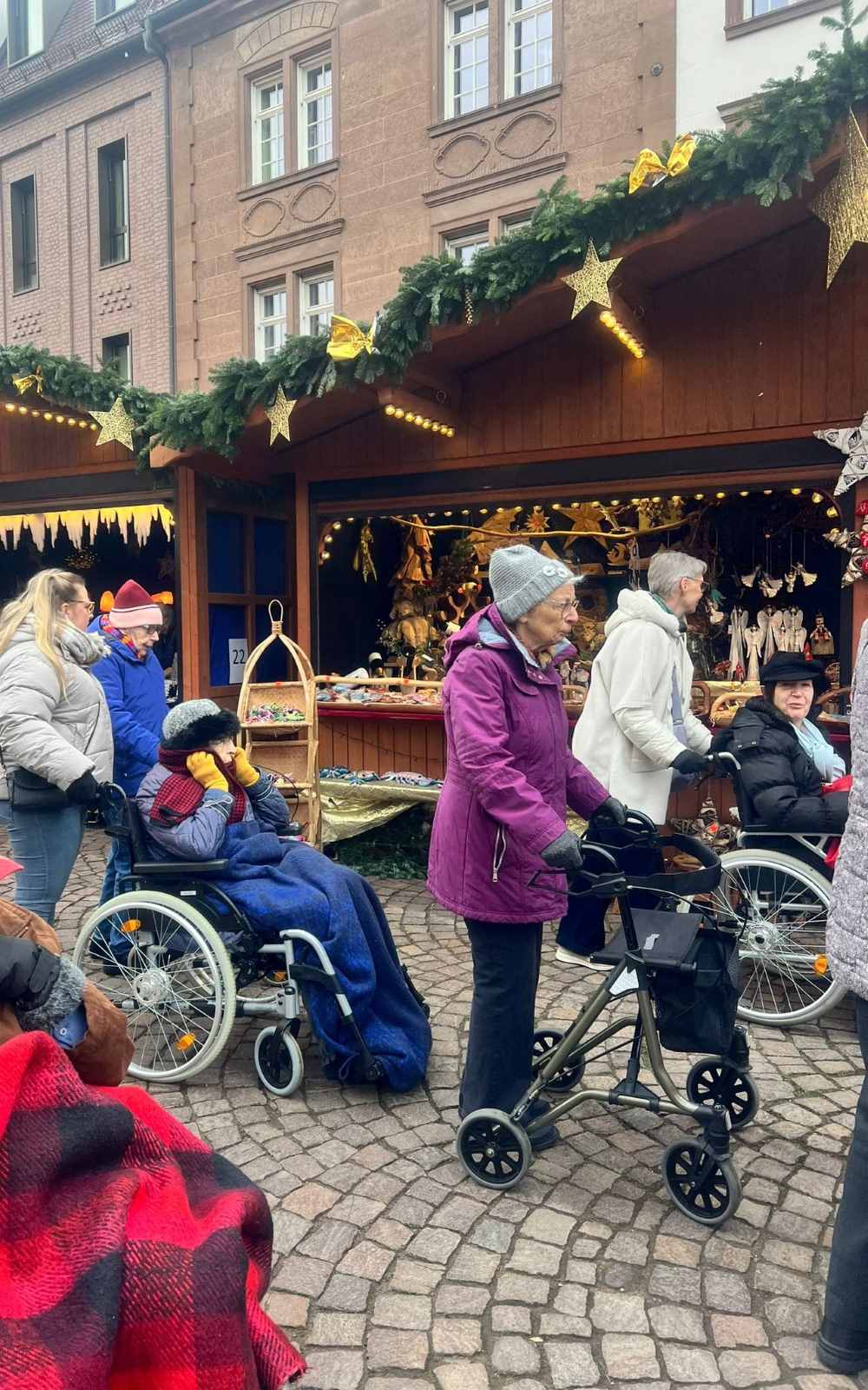 Das Seniorendomizil Haus Sibylla besuchte den Sternlesmarkt in Ettlingen