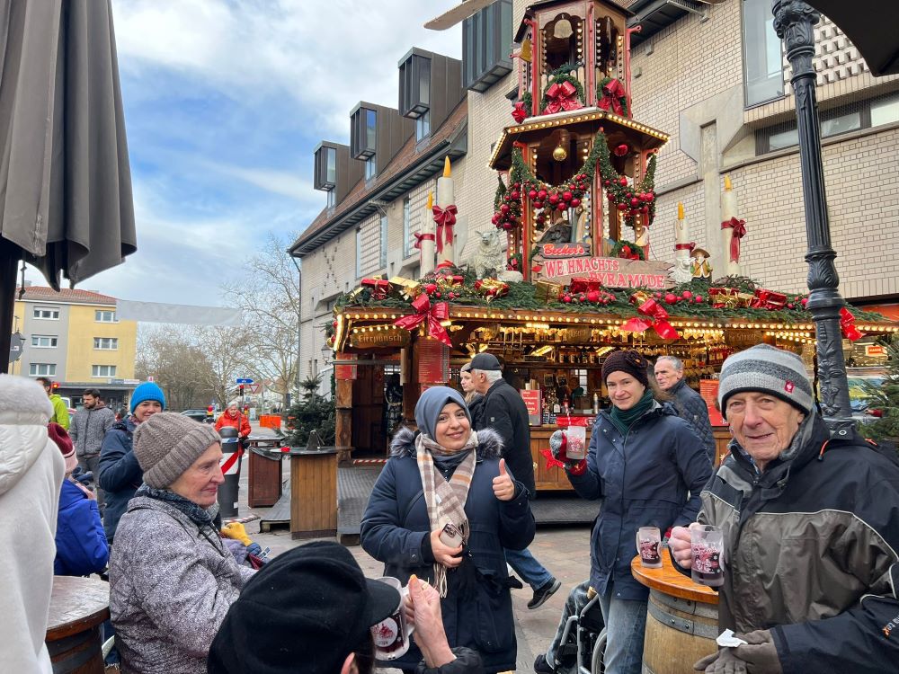 Das Seniorendomizil Haus Sibylla besuchte den Sternlesmarkt in Ettlingen