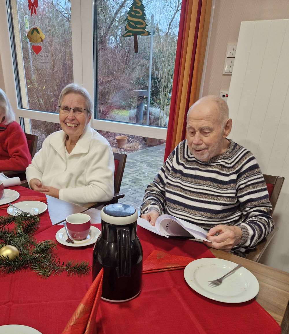 Weihnachtsfeier Seniorenresidenz Meine