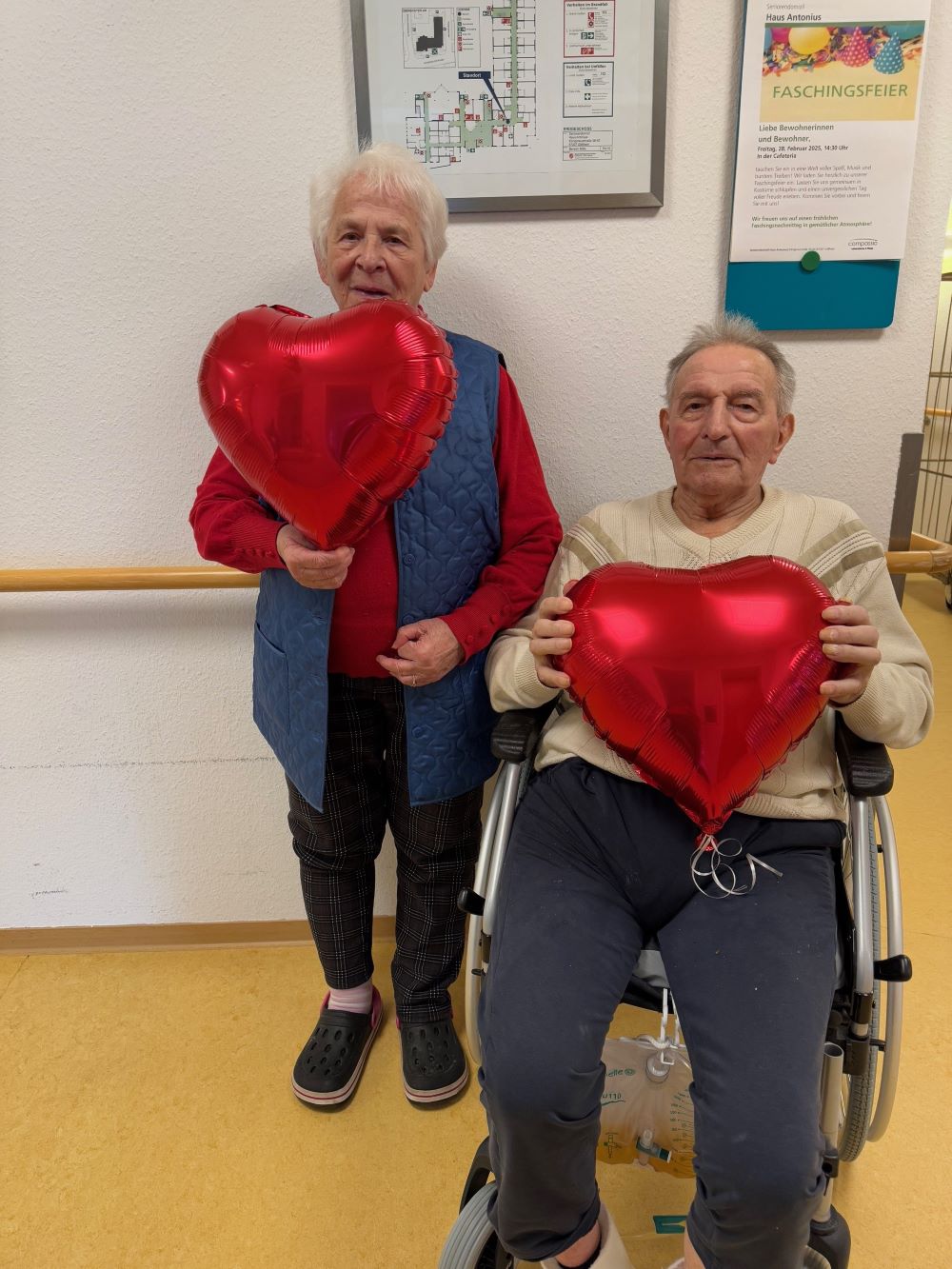 Valentinstag im Seniorendomizil Haus Antonius