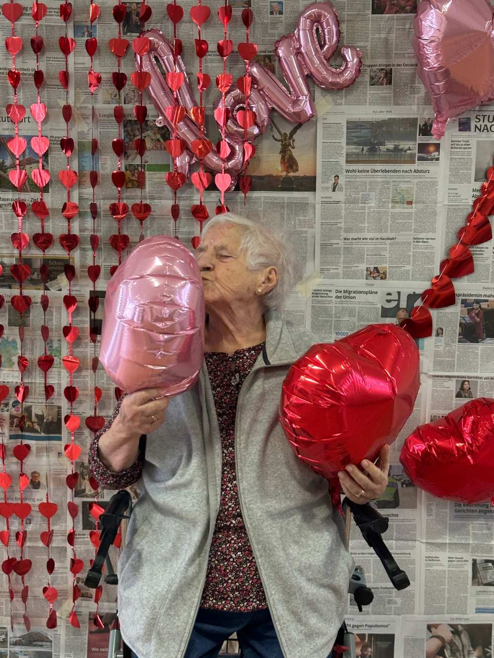 Liebevolle Valentinsmomente im Seniorendomizil Haus Martin