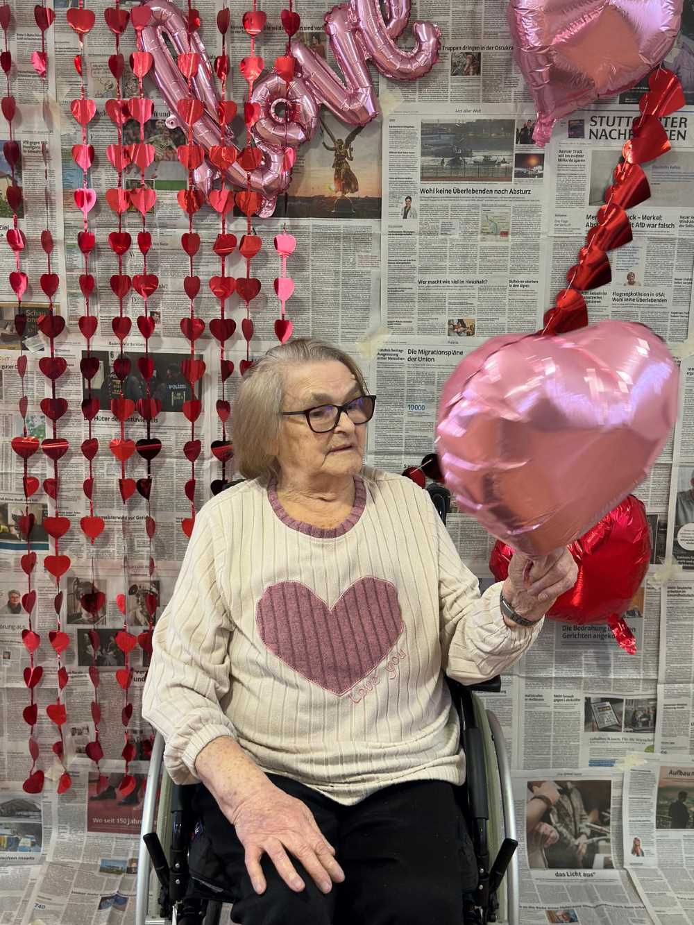 Liebevolle Valentinsmomente im Seniorendomizil Haus Martin