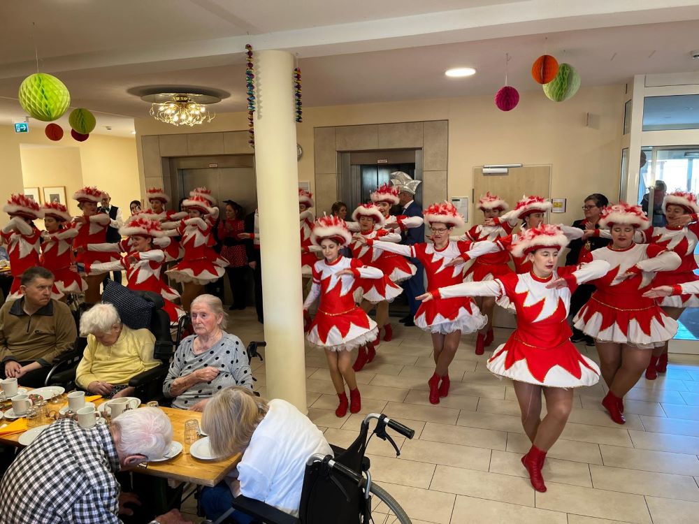 Faschingsfreude im Seniorendomizil Haus Urban